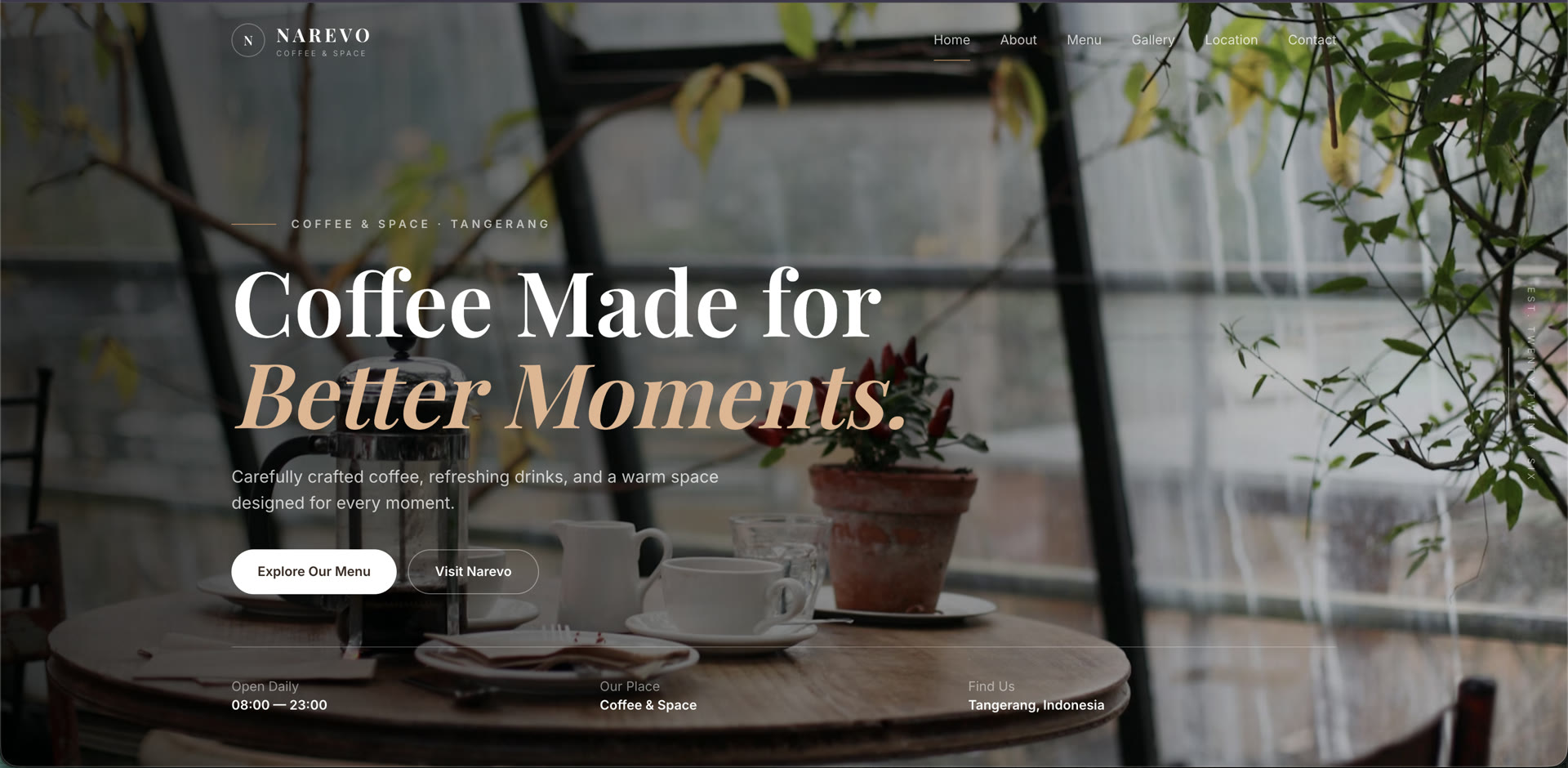 Portofolio narevo coffee